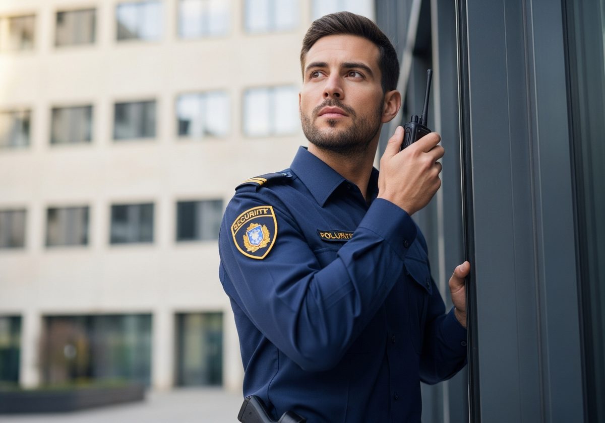 Le métier de agent de sécurité au quotidien