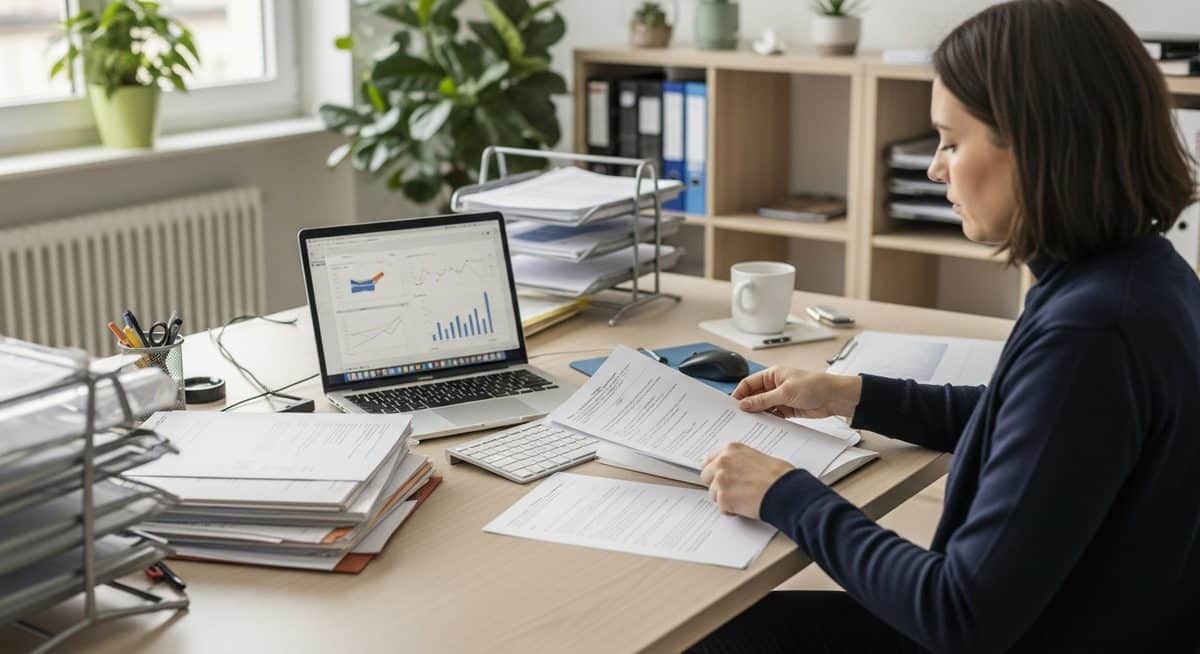 Assistant administratif en action