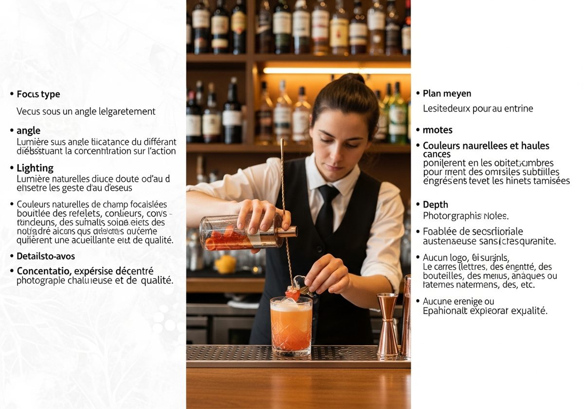 Le métier de barman au quotidien