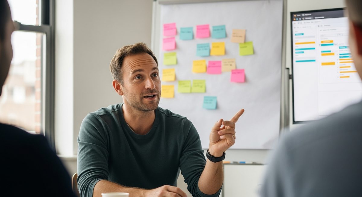 Chef de projet digital en action