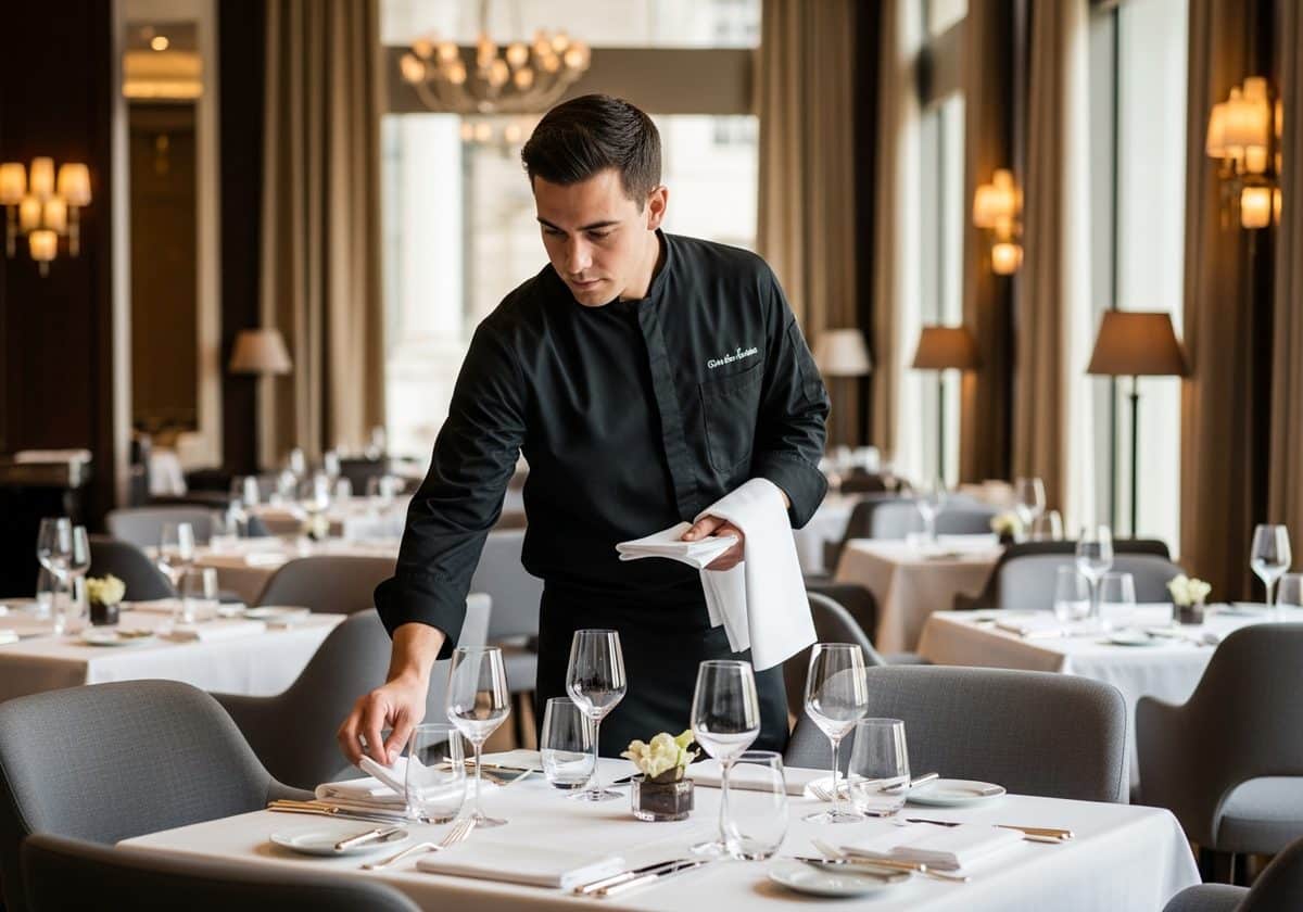 Le métier de chef de rang au quotidien