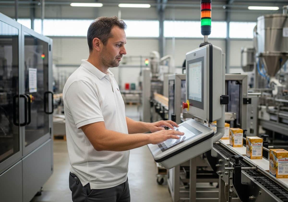 Le métier de conducteur de ligne de production au quotidien