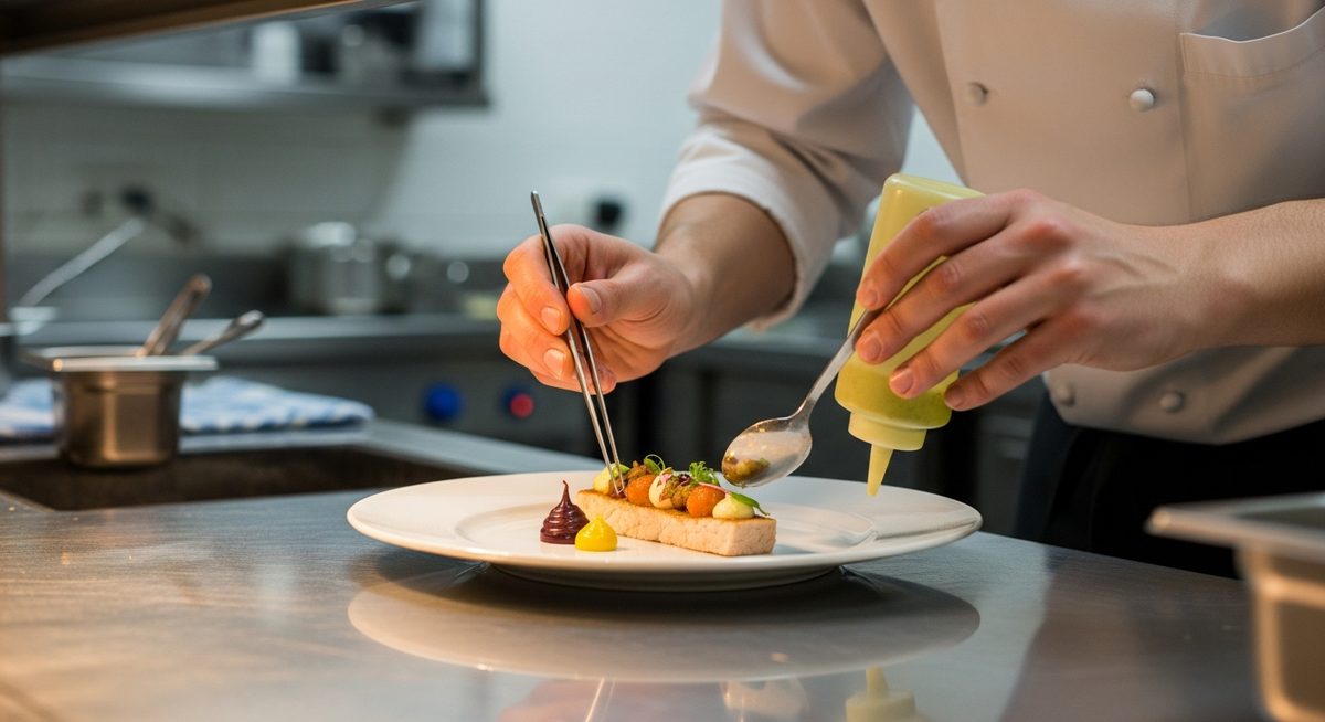 Cuisinier en action