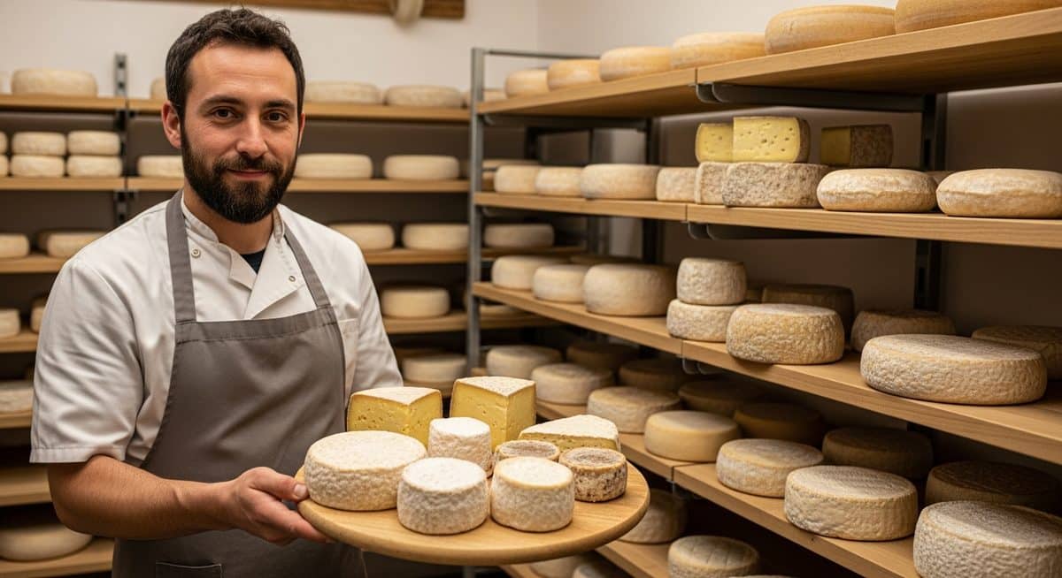 Fromager-Crémier en action