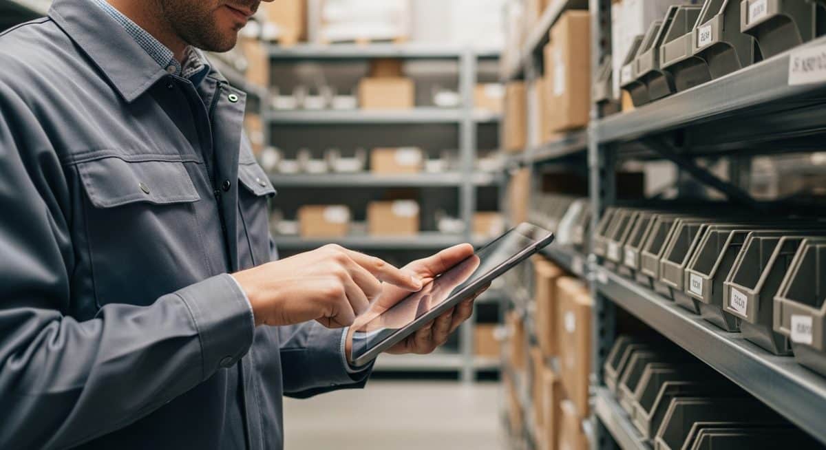 Gestionnaire de stock en action