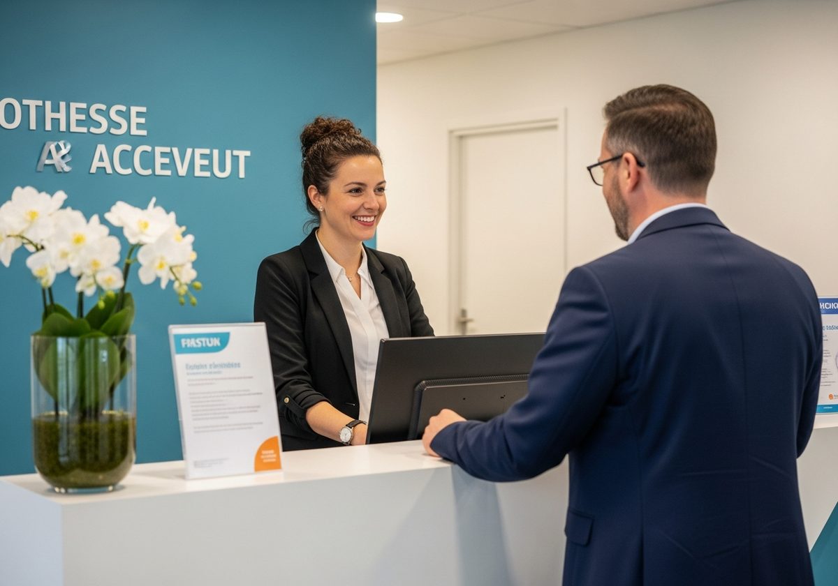 Le métier de hôtesse d'accueil au quotidien