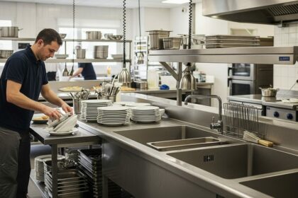 Plongeur en restauration, fiche métier sur jobs-etudiant.com
