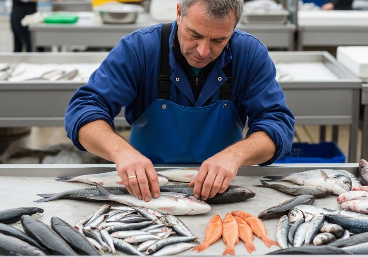 Le métier de poissonnier au quotidien