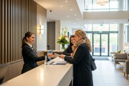 Réceptionniste, fiche métier sur jobs-etudiant.com