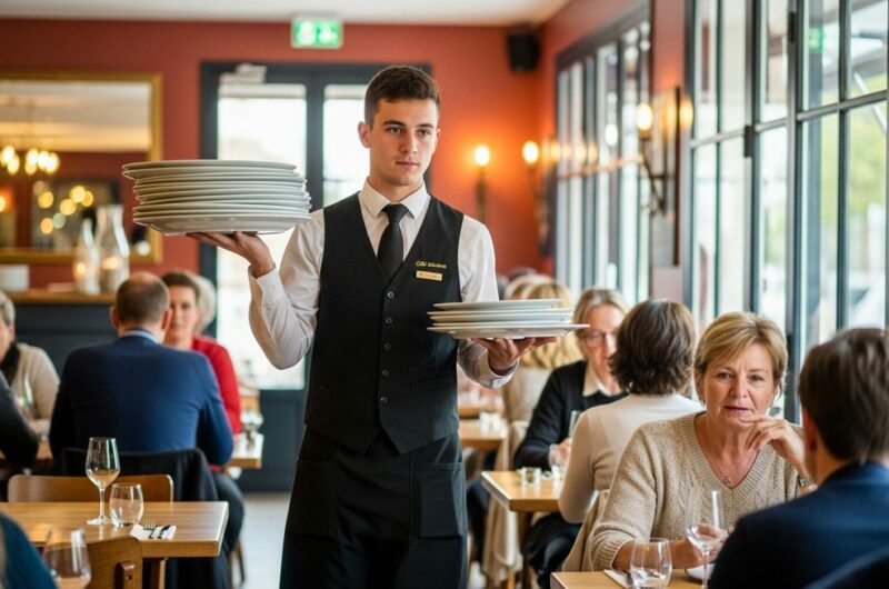 Serveur, fiche métier sur jobs-etudiant.com