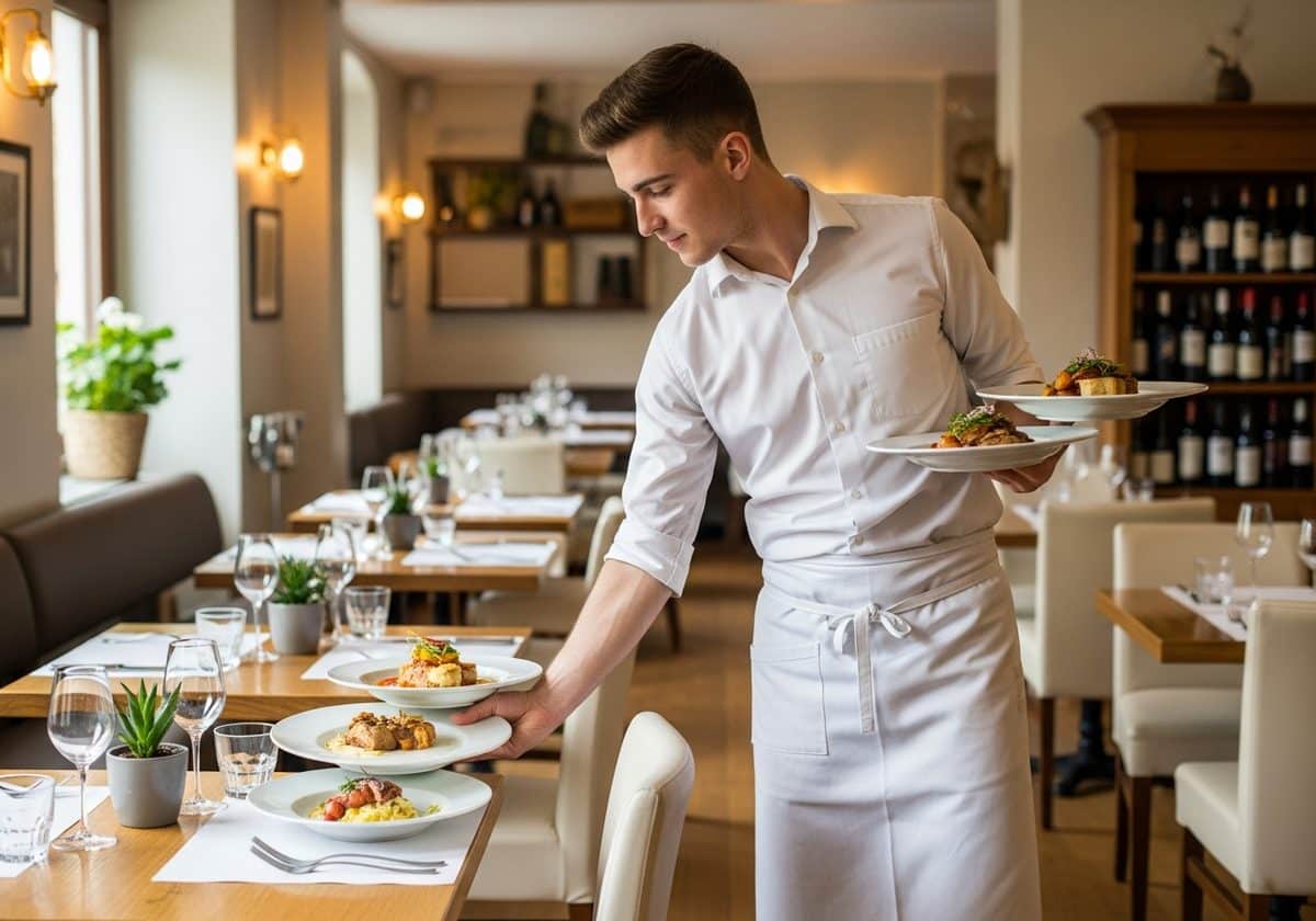 Le métier de serveur au quotidien