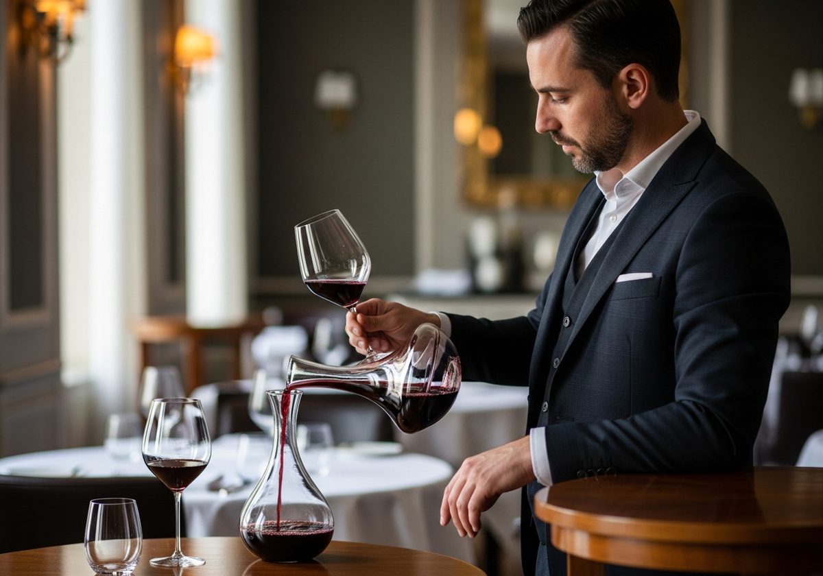 Le métier de sommelier au quotidien