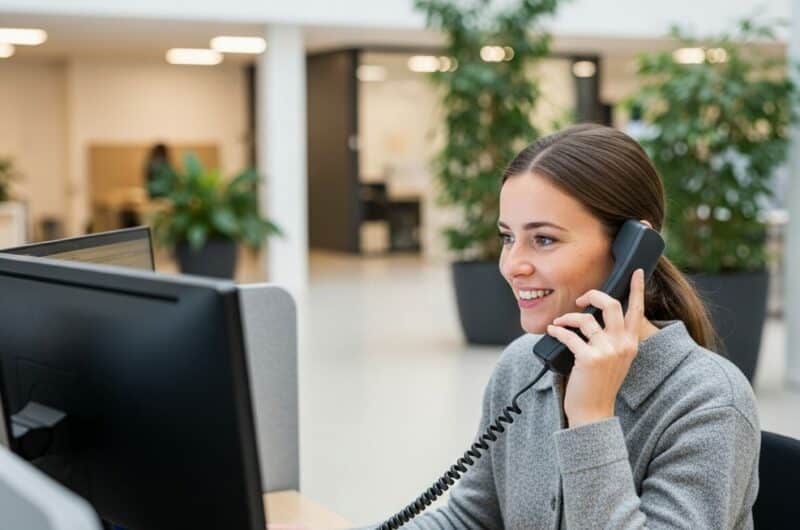 Standardiste, fiche métier sur jobs-etudiant.com